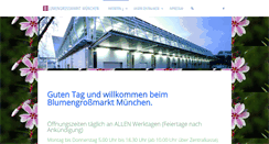 Desktop Screenshot of blumengrossmarkt-muenchen.de